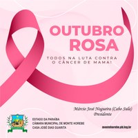 Outubro Rosa: Previna-se, se ame, se cuide e viva à vida!