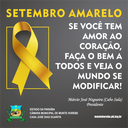 Setembro Amarelo - Prevenção ao Suicídio